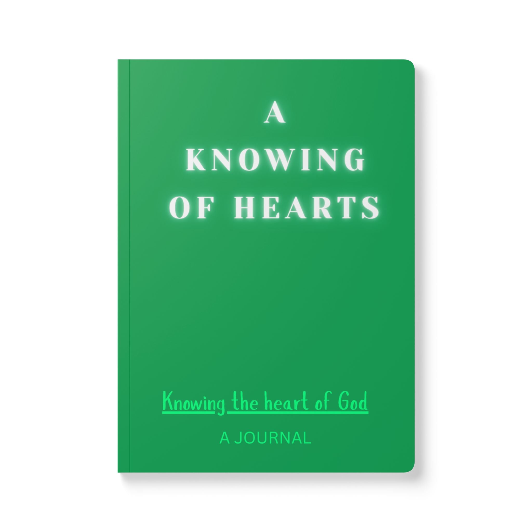 A Knowing of Hearts Journal — Christian Devotional Softcover Journal