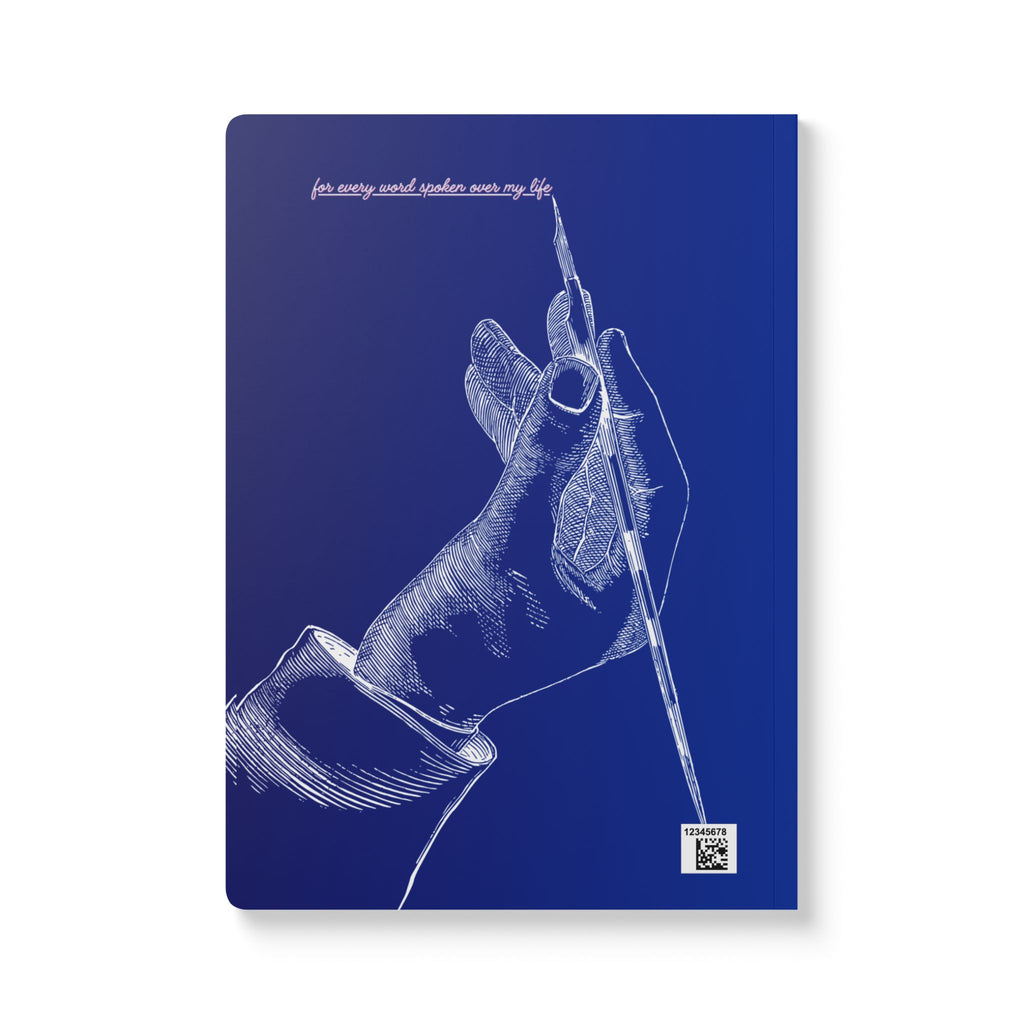 Prophecies Softcover Journal — A Journal: The Series (Blue Illustrated Cover)