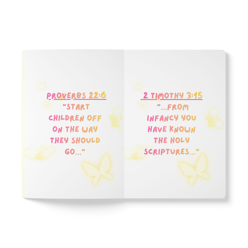 Hi Jesus, Guess What Happened! — Softcover Kids Journal (Butterfly Spiritual Keepsake)