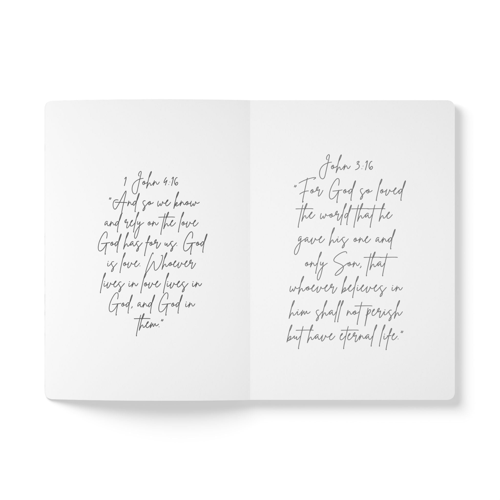A Knowing of Hearts Softcover Journal — Marble Christian Prayer Journal (Includes The Lord's Prayer)