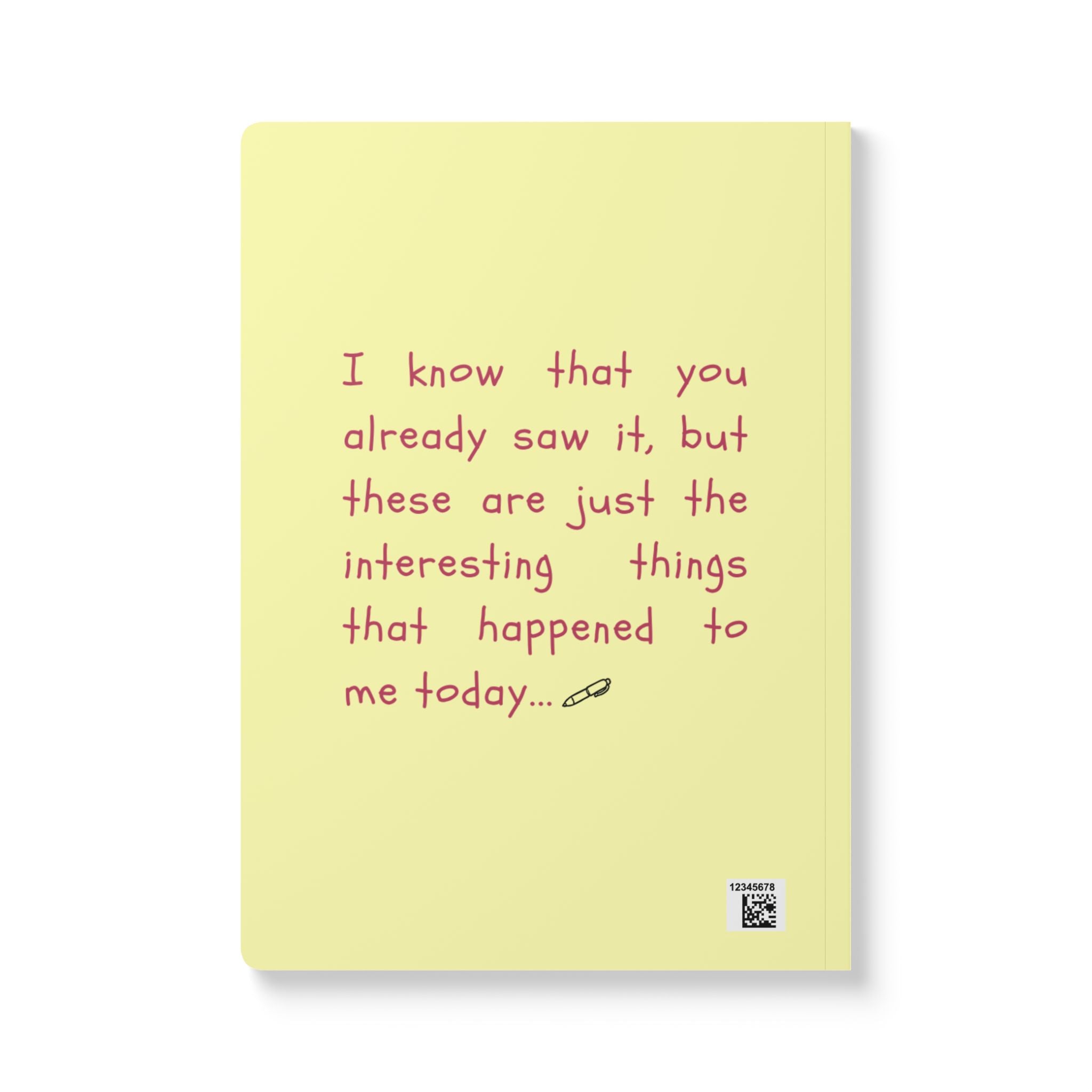 Hi Jesus, Guess What Happened! — Softcover Kids Journal (Butterfly Spiritual Keepsake)