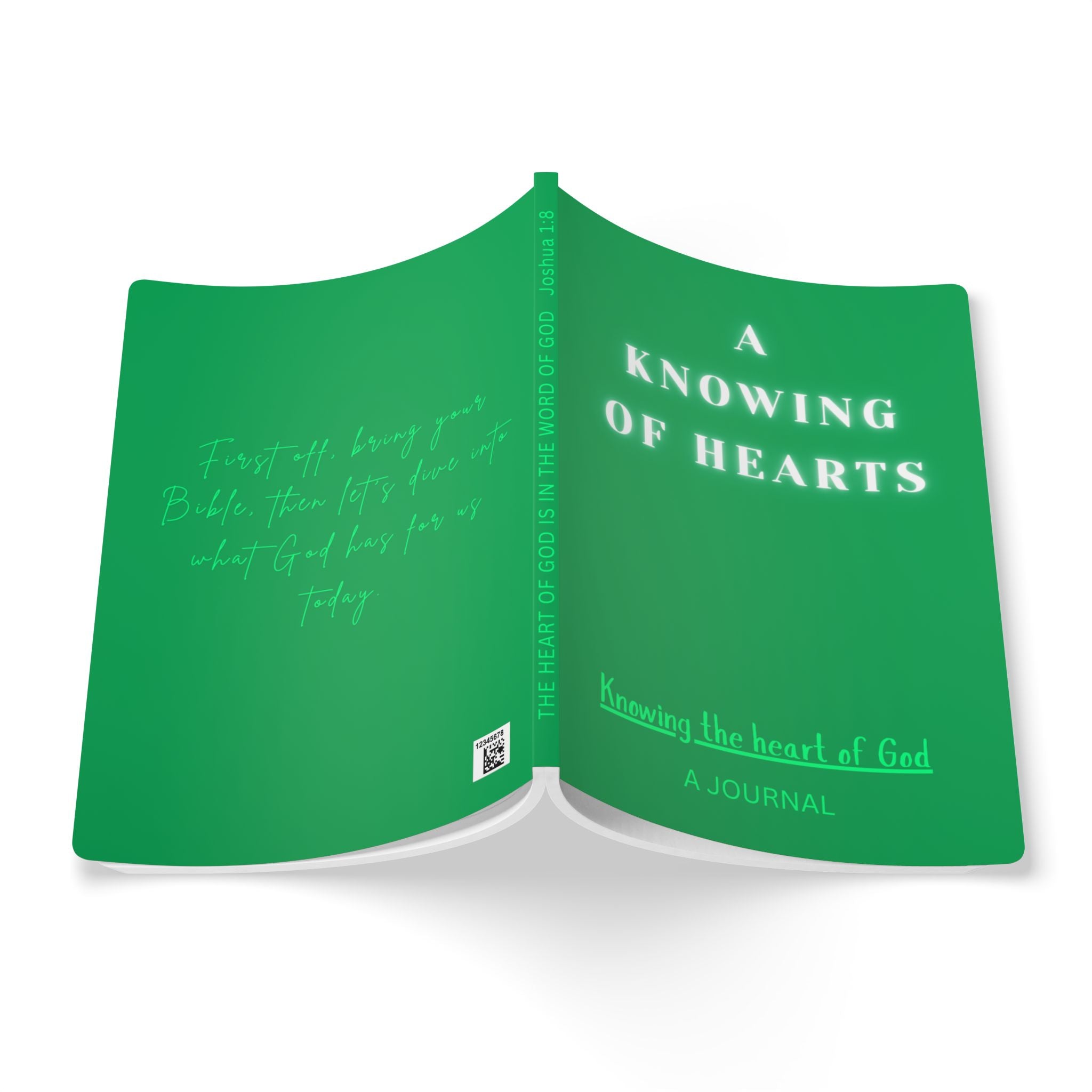 A Knowing of Hearts Journal — Christian Devotional Softcover Journal