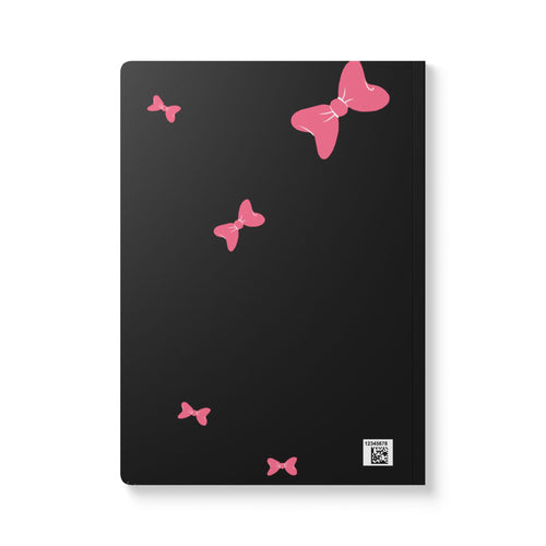 and God, that's what happened pink bows Journal | Softcover Notebook