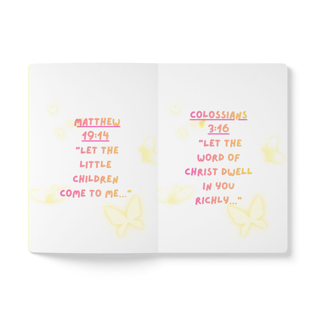 Hi Jesus, Guess What Happened! — Softcover Kids Journal (Butterfly Spiritual Keepsake)