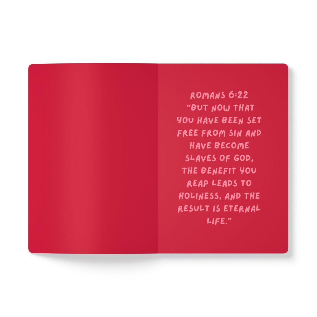 The Beauty of Holiness Softcover Journal — Pink Inspirational Prayer Notebook