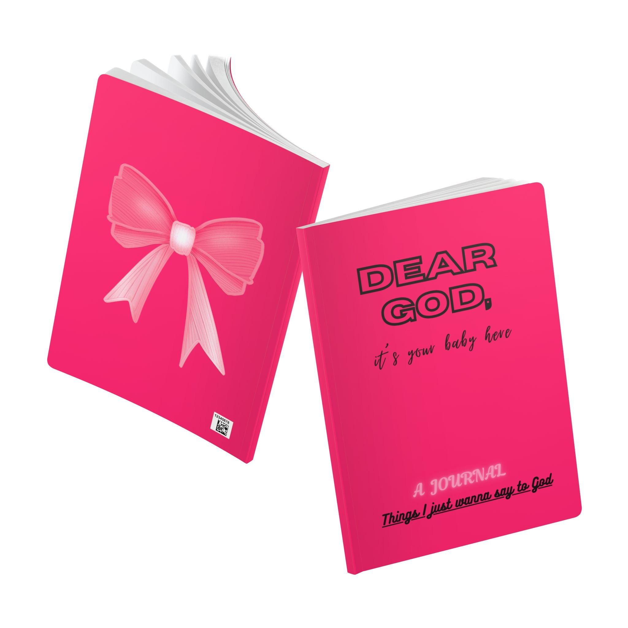 Dear God, It's Your Baby Here — Baby Girl Prayer Journal (Softcover)