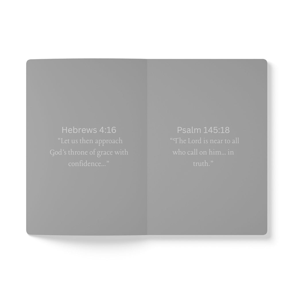 Questions for God Journal — Guided Faith Reflection Notebook