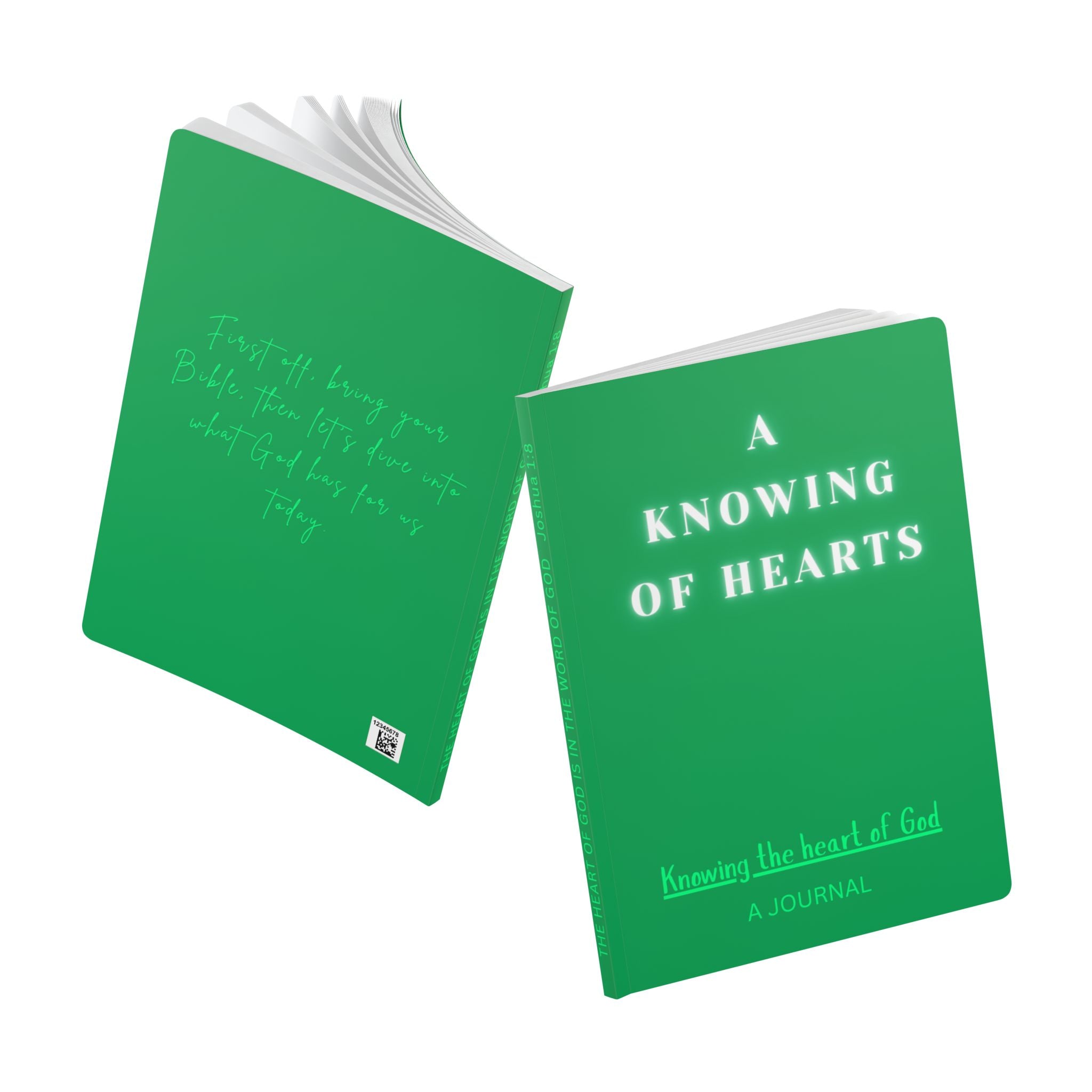 A Knowing of Hearts Journal — Christian Devotional Softcover Journal