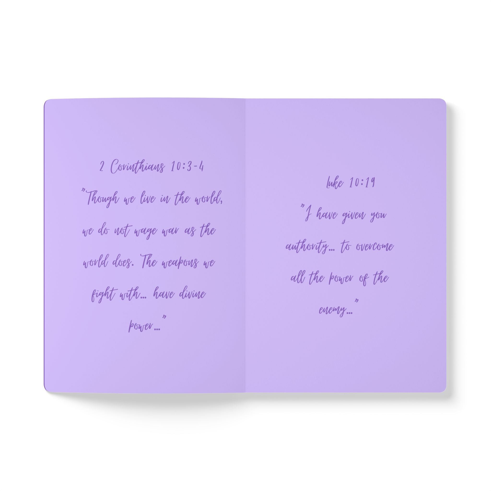 Worship and Warship Softcover Journal — Matthew 11:12 Scripture Prayer Notebook